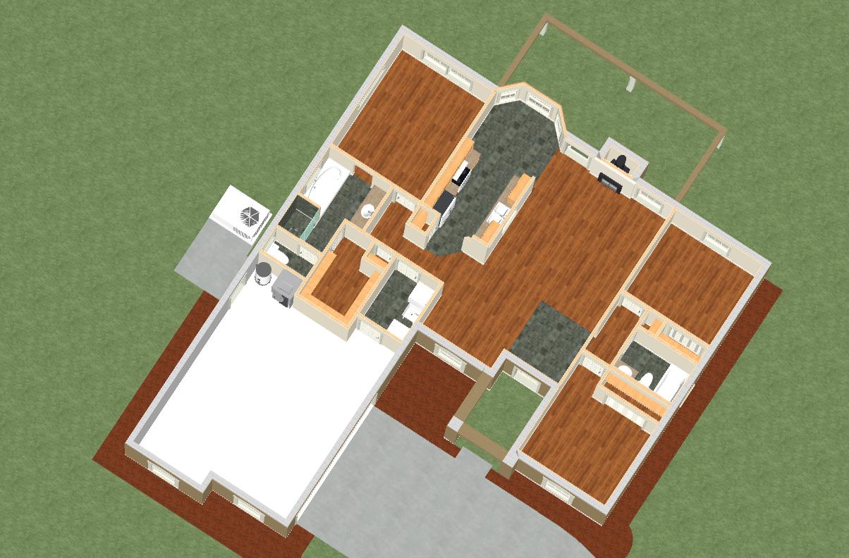 1531 Floor Plan Perspective