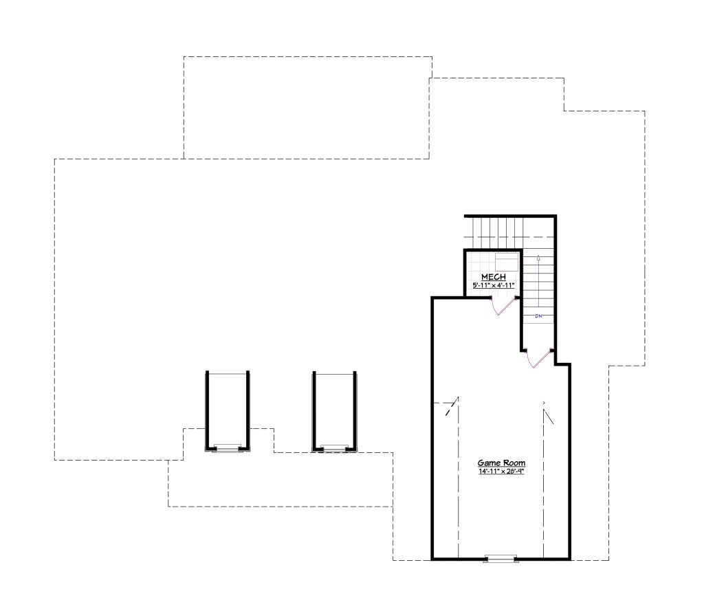 2000 3 Floor Plan 2 with Dimensions