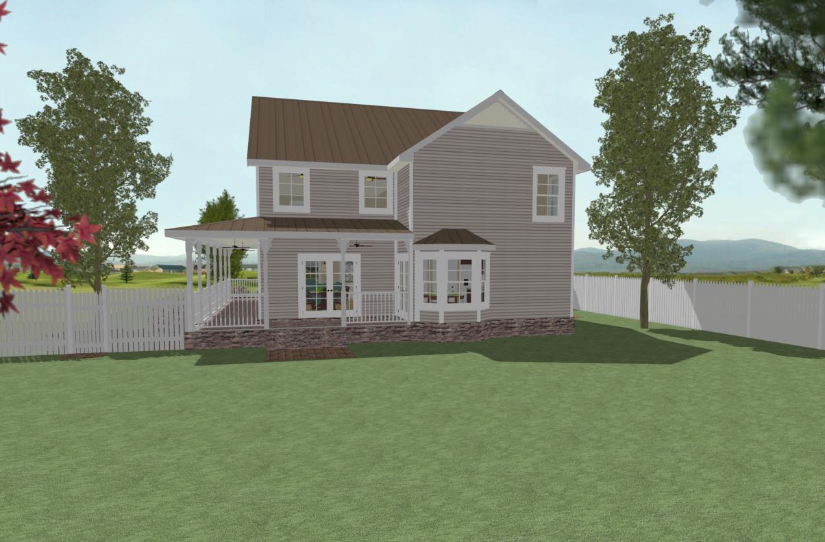 2330 4 Perspective Rear Elevation