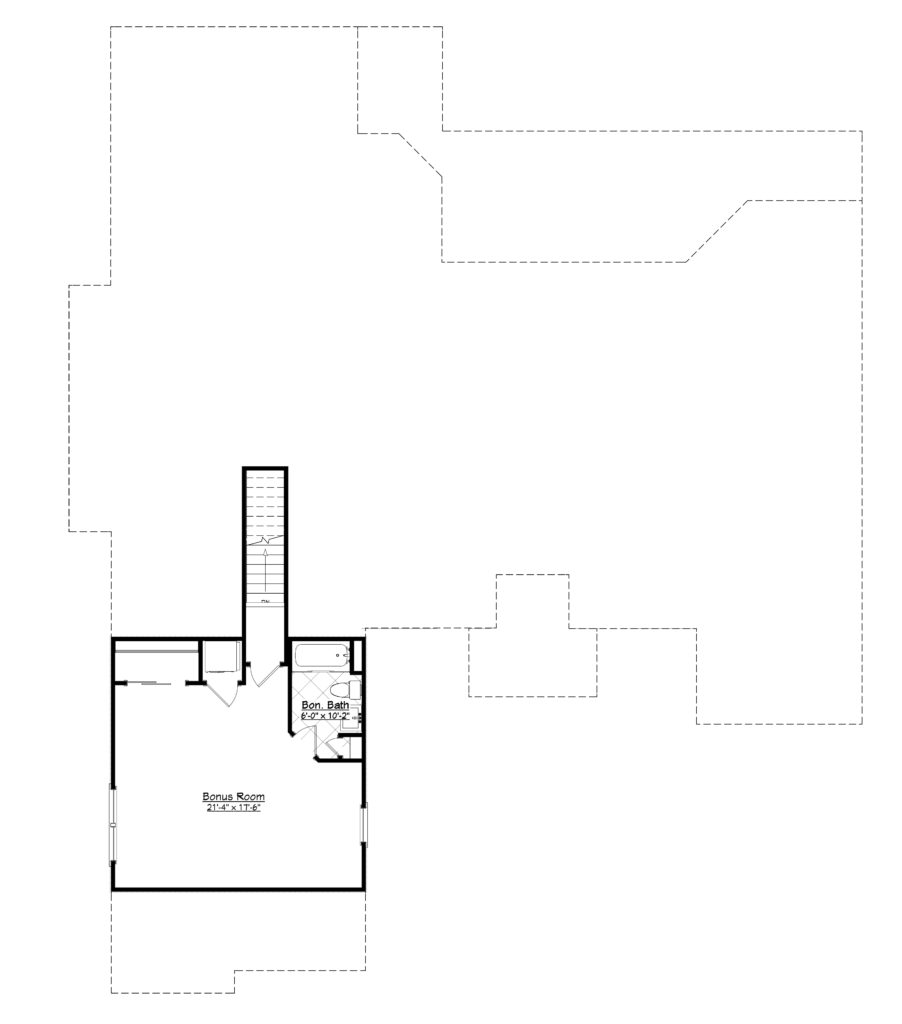 2b-3240 Floor Two with Dimensions
