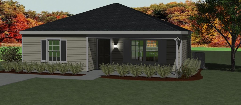 1011 Front Elevation Perspective