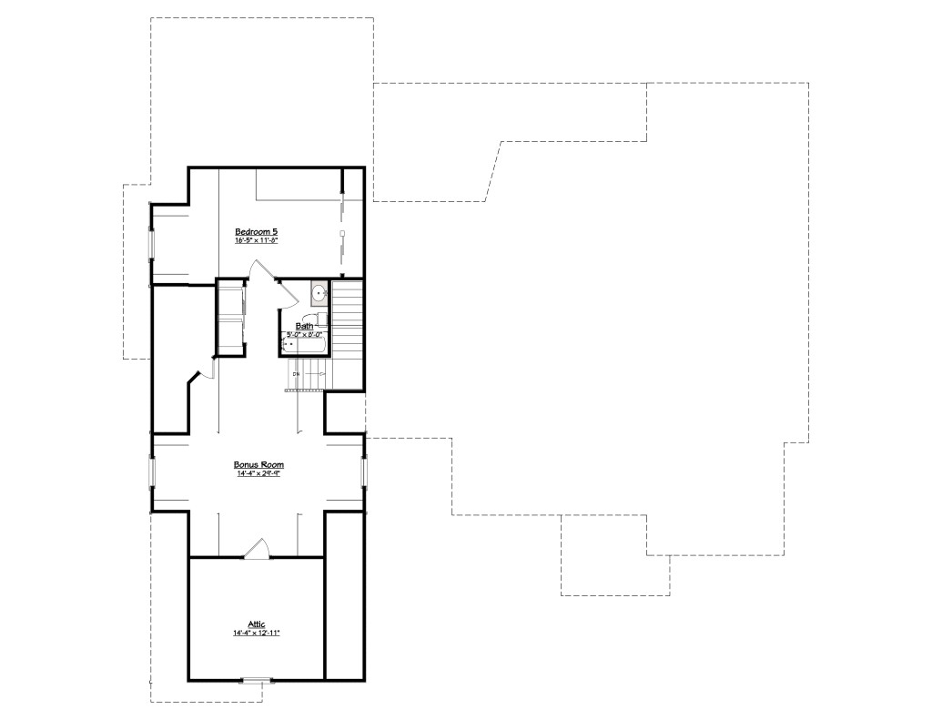 3692 Floor Two with Dimensions